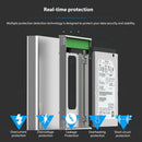 Blueendless U23Q SATA 2.5 inch Micro B Interface HDD Enclosure with Micro B to USB Cable, Support Thickness: 15mm or less