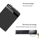 SEATAY HD213 Tool Free Screwless SATA 2.5 inch USB 3.0 Interface HDD Enclosure, The Maximum Support Capacity: 2TB(Blue)