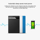 SEATAY HD213 Tool Free Screwless SATA 2.5 inch USB 3.0 Interface HDD Enclosure, The Maximum Support Capacity: 2TB(Blue)