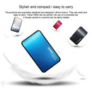 OImaster EB-2506U3 SATA USB 3.0 Interface HDD Enclosure for Laptops, Support Thickness: 7.0-12.5mm (Blue)