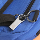 eekoo 16GB USB 2.0 Waterproof Shockproof Metal Ring Shape U Disk Flash Memory Card (Silver)