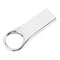 eekoo 32GB USB 2.0 Waterproof Shockproof Metal Ring Shape U Disk Flash Memory Card (Silver)