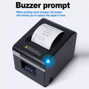 Xprinter N160II USB+Bluetooth Interface 80mm 160mm/s Automatic Thermal Receipt Printer, EU Plug