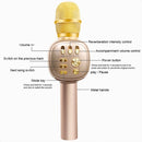 H12 High Sound Quality Handheld KTV Karaoke Recording Bluetooth Wireless Condenser Microphone(Rose Gold)
