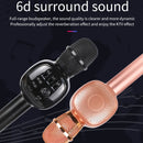 H12 High Sound Quality Handheld KTV Karaoke Recording Bluetooth Wireless Condenser Microphone(Black)