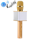 SDRD SD-08 Double Speakers High Sound Quality Handheld KTV Karaoke Recording Bluetooth Wireless Condenser Microphone(Gold)