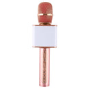 SDRD SD-08 Double Speakers High Sound Quality Handheld KTV Karaoke Recording Bluetooth Wireless Condenser Microphone(Rose Gold)