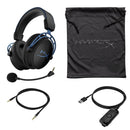 Kingston HyperX Cloud Alpha S HX-HSCAS-BL/WW Blue Head-mounted Gaming Headset