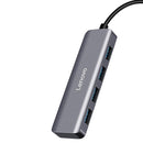 Lenovo U04 4 In 1 USB 3.0 Multi-port Converter Splitter Hub