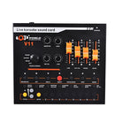 V11 Live Broadcasting Equipment Webcast Entertainment Streamer Music Synthesizer Tuning Sound Card
