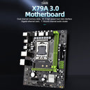 JINGSHA X79A 3.0 32G Front USB 3.0 Interface Dual Channel DDR3 Computer Motherboard