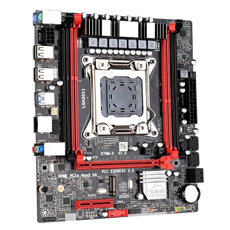 JINGSHA X79M-S3.0 64G Front USB 3.0 Interface Dual Channel DDR3 Computer Motherboard