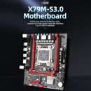 JINGSHA X79M-S3.0 64G Front USB 3.0 Interface Dual Channel DDR3 Computer Motherboard