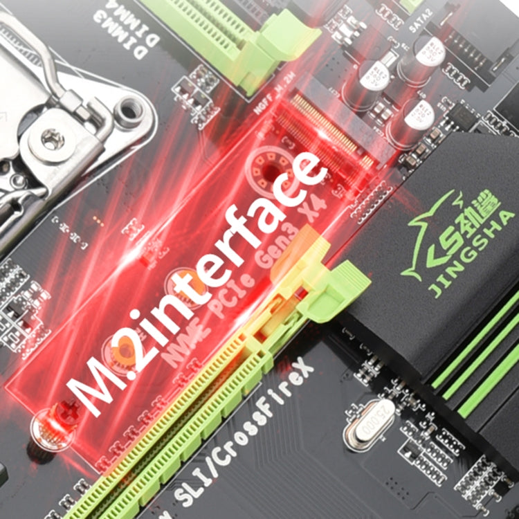 JINGSHA X79P 128G Front USB 3.0 Interface Four Channel DDR3 Computer Motherboard