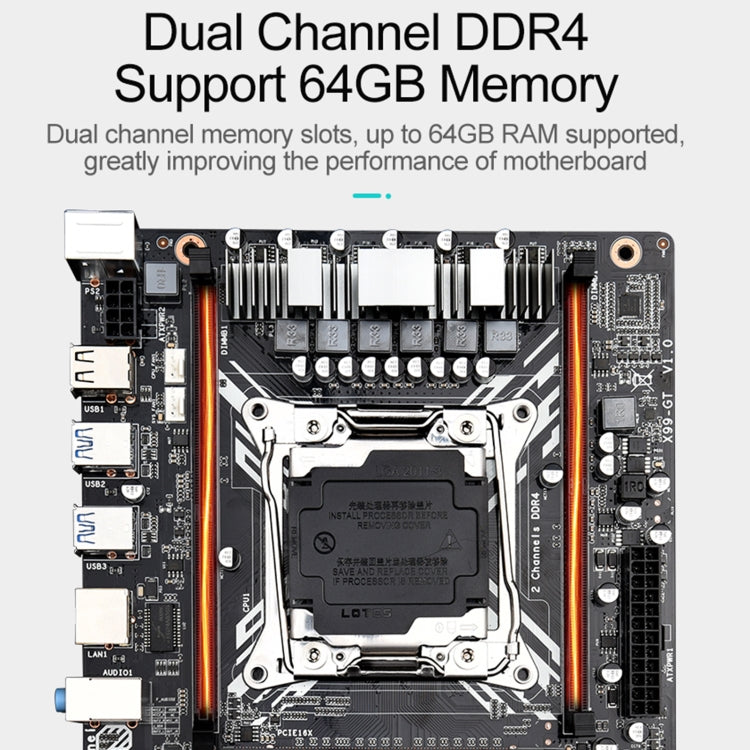 SZMZ X99-GT 64G Dual Channel DDR4 Computer Motherboard