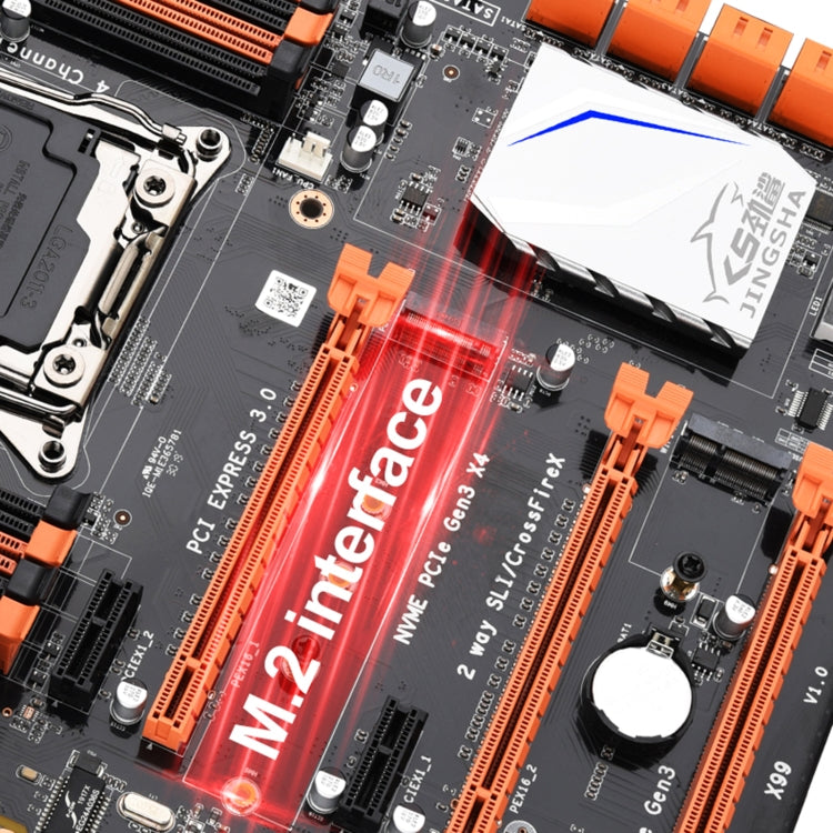 JINGSHA X99 256G Four Channel DDR3 Computer Motherboard