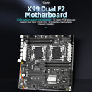 JINGSHA X99 Dual F2 256G Eight Channel DDR4 Computer Motherboard