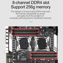 JINGSHA X99 Dual F2 256G Eight Channel DDR4 Computer Motherboard