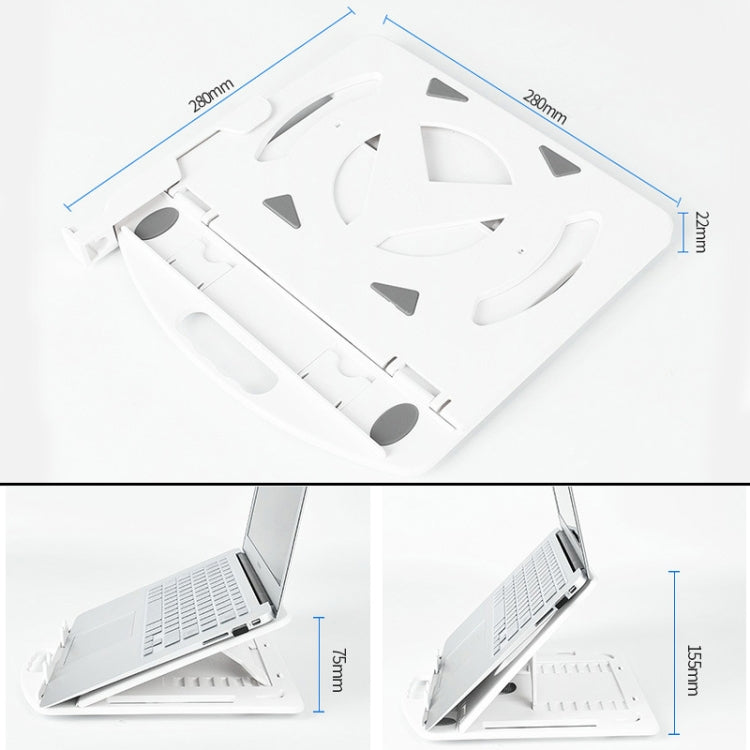General-purpose Increased Heat Dissipation For Laptops Holder, Style: Standard Version (White)