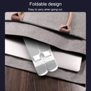 Laptop Stand Desktop Raise Bracket Cooling Base Lifting Holder Foldable (White)