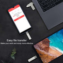 Original Xiaomi Youpin M1 Jesis USB 3.1 + Type-C / USB-C Dual Interface Mobile Phone U Disk, Capacity: 128GB (Silver)