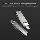 Original Xiaomi Youpin M1 Jesis USB 3.1 + Type-C / USB-C Dual Interface Mobile Phone U Disk, Capacity: 32GB (Silver)
