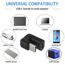 U-shaped USB-C / Type-C Male to Female Adapter