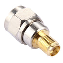 2 PCS F Male to SMA Female Connector