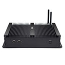 HYSTOU K4 Windows 10 or Linux System Mini ITX PC, Intel Core i5-4200U 2 Core 4 Threads up to 1.60-2.60GHz, Support mSATA, WiFi, 4GB RAM DDR3 + 64GB SSD