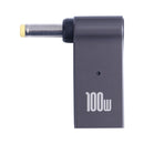 100W USB-C / Type-C Female to DC 4.0x1.7mm Male Computer Charging Adapter for Lenovo