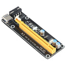 008 Riser Card PCI Express 1X to 16X Extender USB 3.0 PCI-E Adapter Graphics Extension Cable for GPU Miner Mining