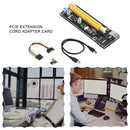 008 Riser Card PCI Express 1X to 16X Extender USB 3.0 PCI-E Adapter Graphics Extension Cable for GPU Miner Mining