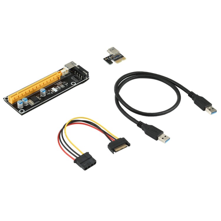 008 Riser Card PCI Express 1X to 16X Extender USB 3.0 PCI-E Adapter Graphics Extension Cable for GPU Miner Mining