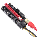 009S Riser Card PCI Express 1X to 16X Extender USB 3.0 PCI-E Adapter Graphics Extension Cable for GPU Miner Mining