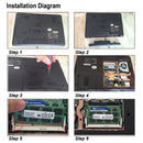 XIEDE 1.35V Low Voltage DDR3L 1600MHz 4GB 12800 Frequency Memory RAM Module for Laptop