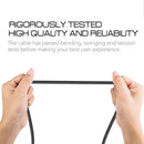 Big Square Male to USB-C / Type-C Male Nylon Weave Power Charge Cable for Lenovo, Cable Length: 1.7m