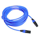 XRL Male to Female Microphone Mixer Audio Cable, Length: 5m (Blue)