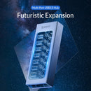 ORICO AT2U3-13AB-GY-BP 13 Ports USB 3.0 HUB with Individual Switches & Blue LED Indicator, AU Plug