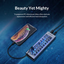 ORICO AT2U3-13AB-GY-BP 13 Ports USB 3.0 HUB with Individual Switches & Blue LED Indicator, AU Plug