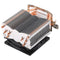 CoolAge L400 DC 12V 1600PRM 40.5cfm Heatsink Hydraulic Bearing Cooling Fan CPU Cooling Fan for AMD Intel 775 1150 1156 1151(White)