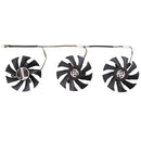 3 PCS Graphics Card Cooling Fan for Zotac GTX 1070-8GD5 X-OC, Diameter: 85mm