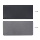 BUBM Multifunction Super Large Non-slip PU Leather Single-sided Mouse Pad Office Desk Mat, Size: 60 x 30cm(Black)