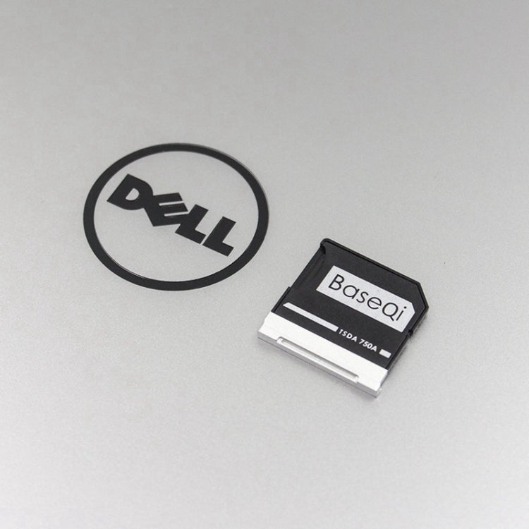 BASEQI Hidden Aluminum Alloy High Speed SD Card Case for Dell Precision M5510 Laptop