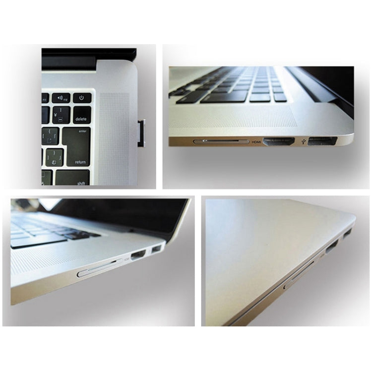 BASEQI Hidden Aluminum Alloy SD Card Case for Lenovo Ideapad 320S Laptop