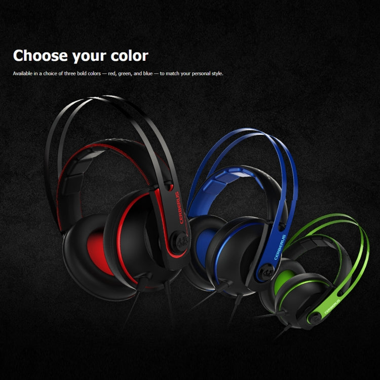 ASUS Cerberus V2 3.5mm Interface 53mm Speaker Unit Gaming Headset with Mic(Red)