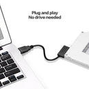 Professional USB 2.0 to 7+6Pin Slimline SATA Cable Adapter Indicator