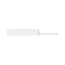 Original Xiaomi 4 Ports USB3.0 Hub with Stand-by Power Supply Interface USB Hub Extender Extension Connector Adapter(White)