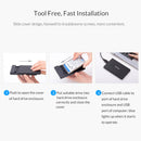 ORICO 2578C3-G2 4TB SSD 2.5 inch USB3.1 Gen2 USB-C / Type-C Interface ABS Hard Drive Enclosure