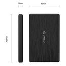 ORICO 2578C3-G2 4TB SSD 2.5 inch USB3.1 Gen2 USB-C / Type-C Interface ABS Hard Drive Enclosure