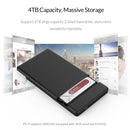 ORICO 2578C3-G2 4TB SSD 2.5 inch USB3.1 Gen2 USB-C / Type-C Interface ABS Hard Drive Enclosure